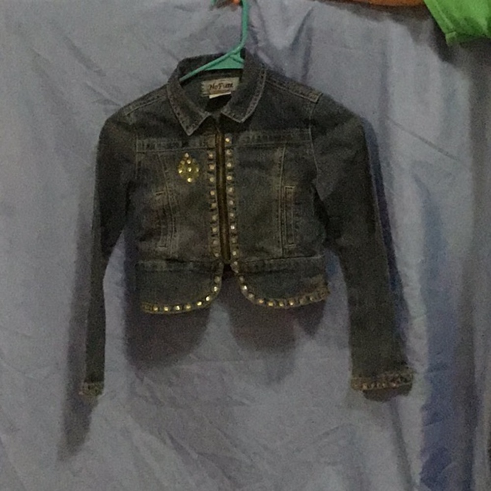 Girl’s Embellished Denim Jacket